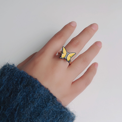 Fidget Spinner Rotatable Ring For Women