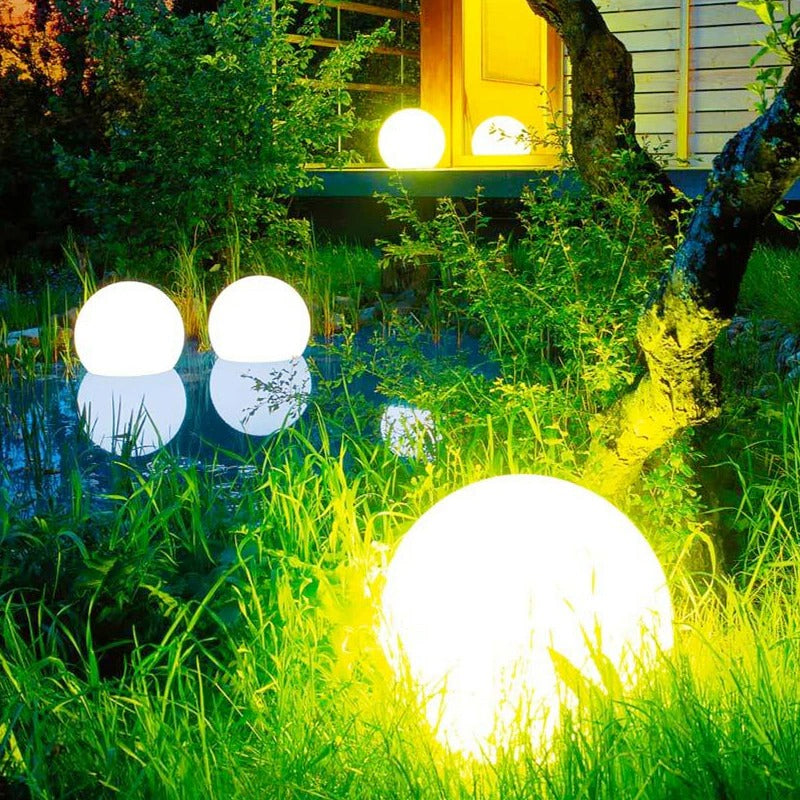 Waterproof Garden Ball Lights For Outdoor