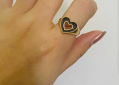 Creative Love Heart Ring